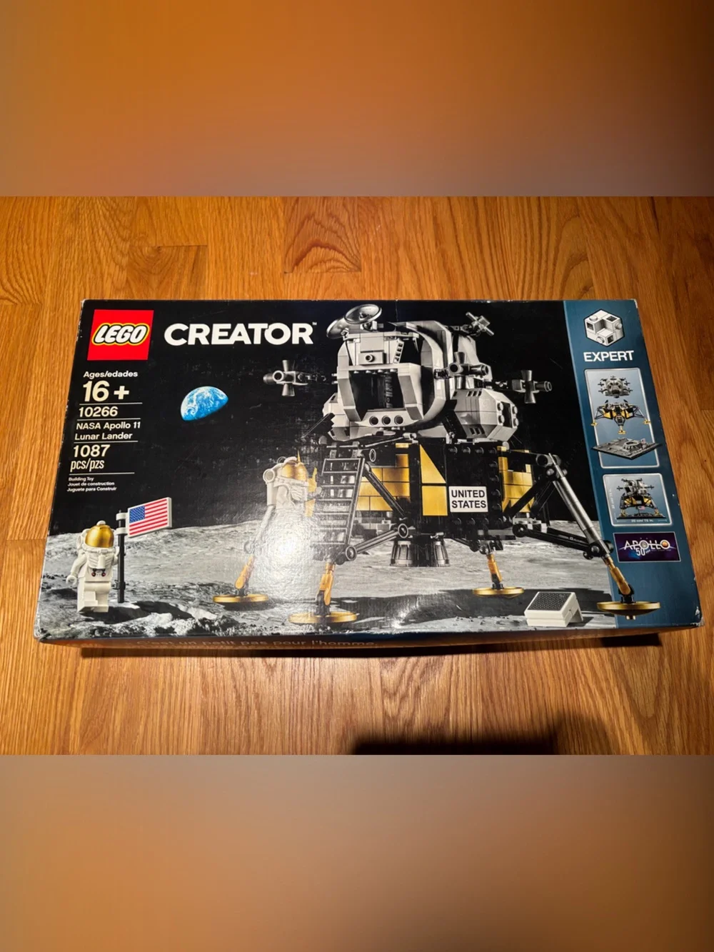 LEGO Creator Lunar Lander Set - Black, White & Gold Accent